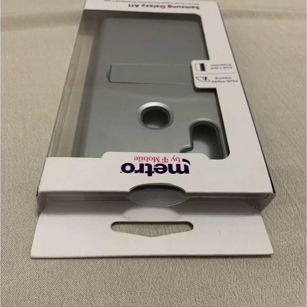 Samsung Galaxy A11 KICK | Dual-Layer Protective Kickstand Case Metro by T-Mobile